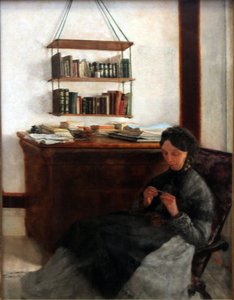 A művész édesanyja alkotó: Louis Eysen